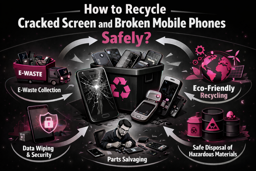 recycle broken phones