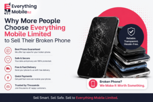 Why More People Choose Everything Mobile Limited To Sell Their Broken Phones