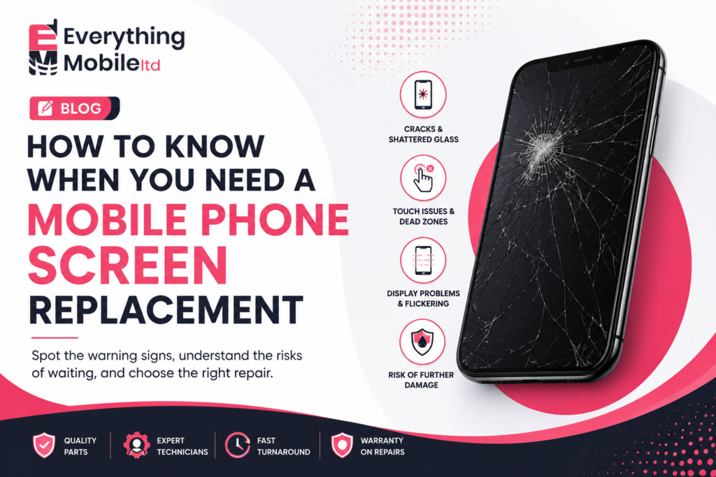 How to Know When You Need a Mobile Phone Screen Replacement