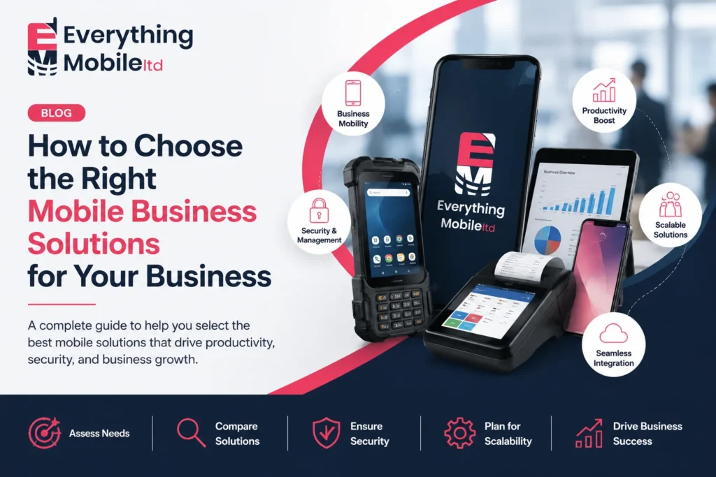 How to choose the Right mobile business solution for your business